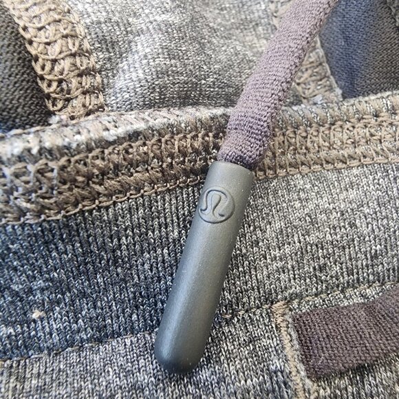 Lululemon Pants Mens Large Dark Gray Pull-On Drawstring Straight Leg Lounge - Picture 5 of 12